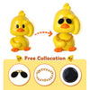 IBWell Cute Yellow Duck Car Ornaments Funny Duck Car Toy, Bobble Head Doll for Car Dashboard Decorations Accessories