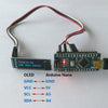 DSD TECH 2 PCS IIC OLED Display 0.91 Inch for Arduino ARM