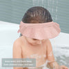 KOMIDK Baby Kids Shower Cap Shower Cap for Kids Shampoo Bath Bathing Hat Silicone Adjustable Washing Hair Shower Bathing Protection Bath Cap for Toddler, Baby, Kids, Children (Pink)