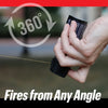 Vexor Police-Strength Pepper Spray 2-Pack with Belt Clip, 20ft Range, 360° Spray, Flip Safety - For Self Defense