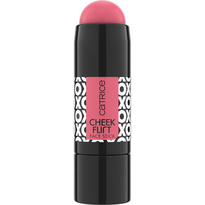 Catrice | Cheek Flirt Face Stick | Highly Pigmented, Creamy All Over Blush Stick | Eyes, Cheeks, & Lip Tint | Lightweight & Buildable | Free From Gluten & Parabens| Vegan & Cruelty Free (020 | Techno Pink)