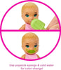 Barbie Skipper Babysitters Inc Doll and Accessories, Blonde Baby Doll with Color Change, Bathtub & Bath Accessories