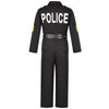 Frekuyrt Kids Police Costume Deluxe Police Officer Costume Cop Outfit Set for Boys Girls Halloween Cosplay Dress Up (5-7 Years)