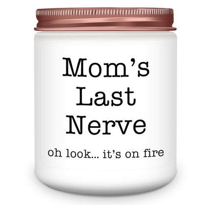 Gifts for Mom from Daughter Son, Best Mom Gifts, Funny Mom Christmas Gifts, Birthday Thanksgiving Mothers Day Gifts for Mom Stepmother Adoptive Mother, Mom's Last Nerve