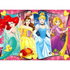 Ravensburger - Disney Princess Heartsong 60 Piece Glitter Jigsaw Puzzle for Kids - Every Piece is Unique, Pieces Fit Together Perfectly