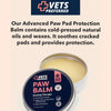 Vets Preferred Paw Balm Pad Protector for Dogs - Dog Paw Balm Soother - Heals, Repairs and Moisturizes Dry Noses and Paws - Ideal for Extreme Weather Season Conditions - 2 Oz