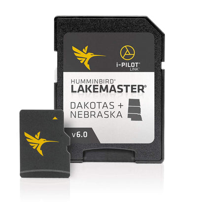 Humminbird 600013-5 LakeMaster Dakotas + Nebraska V6 Digital GPS Maps Micro Card