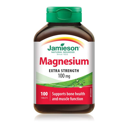 Jamieson Laboratories Magnesium 100mg by Jamieson Natural Sources