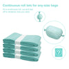 Diaper Pail Liner Refills Bags Compatible with Janibell Akord 330 Series Adult Diaper System, Green, Lightly Scented, 4 Count