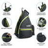 Mangrove Pickleball Bag, Men's & Women's Backpack, Adjustable Sling Bag with Fence Hook/Upgraded Capacity/Safety Pocket/Water Bottle Holder - 2020 Design Pickle Ball Paddle Bag (Green)