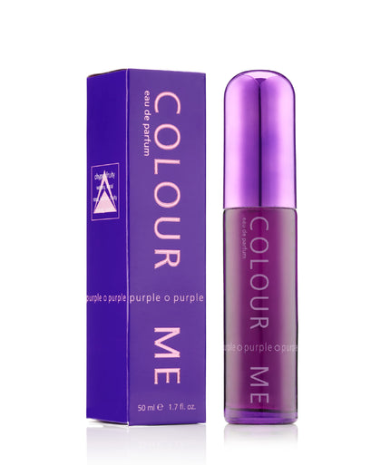 Colour Me | Purple | Parfum de Toilette | Perfume Spray | Womens Fragrance | Chypre Fruity Scent | 1.7 oz