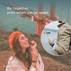 Bond Touch Long Distance Touch Bracelets for Couples - Stay Connected Anytime, Anywhere - Unique Relationship Gifts with Real Time Messaging and Customizable Colors - Single Tap Bracelet