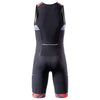 MY KILOMETRE Mens Triathlon Tri Suit with 2 Big Side Pockets Triathlon Racing Suit with Front Zip