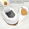 Mini Steam Iron for Clothes, Portable Travel Steamer, 180 ° Foldable Handheld Mini Ironing Machine, Small Garment Fabric Wrinkles Remover With Dry And Wet Ironing for Home and Travel (white)
