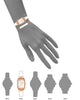 Anne Klein Women's Premium Crystal Accented Bangle Watch and Bracelet Set, AK/3898