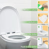 100 Pcs Toilet Seat Covers Disposable,Flushable Portable Travel Toilet Seat Paper Cover for Adults,Kids Potty Training,Travel,10 Individually Packing