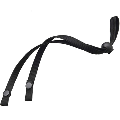 12 Pieces Adjustable Ear Straps Anti-Slip Ear Loop Extension Straps Ear Hook Straps for Nurse Dust-Workers Food-Workers to Relieve Ear (Black)