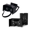 Google Cardboard,VR Headset 3D Box Virtual Reality Glasses with Big Clear 3D Optical Lens and Comfortable Head Strap for All 3-6 Inch Smartphones