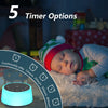 Color Noise Sound Machines with 10 Colors Night Light 25 Soothing Sounds and Sleep White Noise Machine 32 Volume Levels 5 Timers Adjustable Brightness Memory Function for Adults Kids Baby