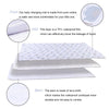 Baby Diaper Changing Pad Liners(22X27.5 inches) Soft Cotton Waterproof Changing Pad for Baby Underpads Mattress Pad Sheet Protector Portable Reusable Urine Pads for Travel Gear Pack of 3