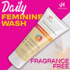 vH essentials Daily Feminine Wash - Fragrance Free, Hypoallergenic with Tea Tree Oil & Prebiotic - For Ph Balance, Intimate Odor Block, Vaginal Health - Gentle Formula Body Care - 6 Fl Oz