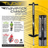 Flybar Maverick Pogo Stick for Kids Ages 5+, 40 to 80 Pounds, Perfect for Beginners, Easy Grip Handles, Anti-Slip Pegs, Outdoor Toys for Boys, Jumper Toys for Girls, Outside Toys for Kids (Blk/Silver)