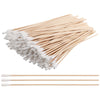 Foraineam 2000 Pcs 6 Inch Long Cotton Swabs with Wooden Handles, Cotton Tipped Applicator for Cleaning, Cotton Sticks Oil Makeup Supplies Glue Applicators, Eye Ears Eyeshadow Brush and Remover Tool