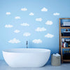 DECOWALL DS9-1702 Clouds Kids Wall Stickers Wall Decals Peel and Stick Removable Wall Stickers for Kids Nursery Bedroom Living Room décor