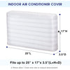 Kylinlucky Indoor Air Conditioner Cover AC Cover for Inside Window Unit 25 x 17 x 3.5 inches(L x H x D),White