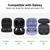 AIRSPO Silicone Case Compatible for Samsung Galaxy Buds 2 Pro/Galaxy Buds2/ Galaxy Buds Pro/Galaxy Buds Pro 2/ Galaxy Buds Live Cases (Black)