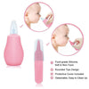 Baby Grooming Kit, Infant Safety Care Set with Hair Brush Comb Nail Clipper Nasal Aspirator Ear Cleaner,Baby Essentials Kit for Newborn Girls Boys (Pink Baby Grooming kit)