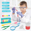 Lesheng space Scientist Costume for Kids Lab Coat with Science Experiment Kit Dress Up & Pretend Play for Boys Girls Age 4-8