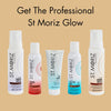 St. Moriz Professional 1 Hour Fast Self Tanner Mousse with Tanning Mitt Bundle - Light to Dark - 200ml - Sunless Instant, Express Self Tanning Foam for Golden, Natural Looking Fake Tan - Aloe Vera