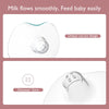 Momcozy Contact Nipple Shields, 100% Food-Grade Silicone for Breastfeeding Difficulties, Ultra-Thin & Super-Soft, Made Without BPA/BPS, Include Carry Case (24mm)