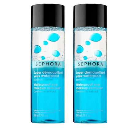 SEPHORA COLLECTION Waterproof Eye Makeup Remover 6.76 oz/ 200 mL (2 PACK)