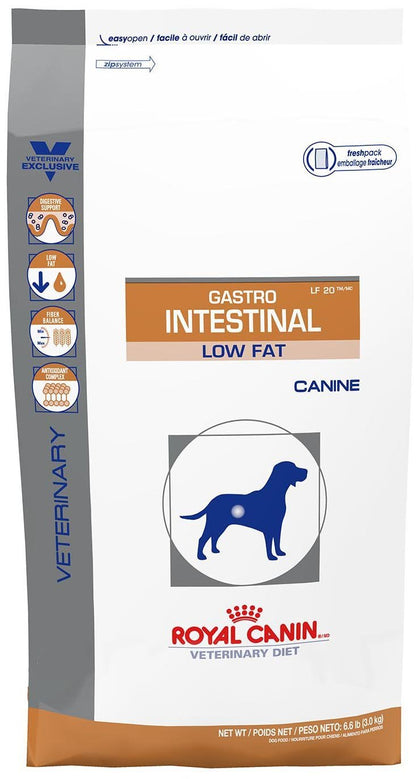 Royal Canin Veterinary Diet Canine Gastrointestinal LF Low Fat - 6.6lb