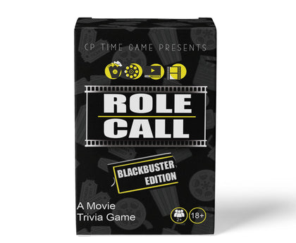 CP TIME Role Call: Blackbuster Edition - Movie Trivia Game for Adults, Black Culture Games, Family Fun, Great for Family Game Nights!