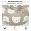 vocheer Baby Bottle Holder, Portable Support Pillow for Newborns, Baby Selffeeding Pad?Bottle Support Cushion?Brown Bear