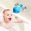 Bath Spout Cover, Faucet Cover Baby Bathroom Tub Faucet Cover Protector for Kids, Bathtub Spout Cover for Baby Kids Toddlers Protection Accessories Baby Safety Universal Bath Silicone Toys Whale Blue