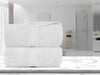 Towel Bazaar Premium Turkish Cotton Super Soft and Absorbent Towels (2-Piece Bath Sheet Towel, White)