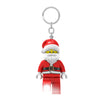 LEGO Classic Santa Keychain Light - 3 Inch Tall Figure (KE189)