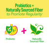 Culturelle Kids Probiotic + Fiber Packets (Ages 3+) - 60 Count - Digestive Health & Immune Support - Helps Restore Regularity
