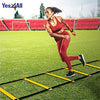 Yes4All Agility Ladder Speed Training Equipment - Speed Ladder for Kids and Adults with Carry Bag - 20 Rungs Yellow