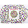 Bgraamiens Puzzle-Magic Tree of Life -1000 Pieces Colorful Leaves Round Mandala Puzzle Color Challenge Jigsaw Puzzles