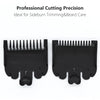 2 Pieces 2 Lengths Professional Hair Clipper Attachment Guide Guard Combs 1/16