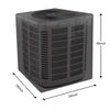 Air Conditioner Cover for Outside Units Ac Cover for Outside Unit Waterproof Fits Up to 24 x 24 x 30 inches