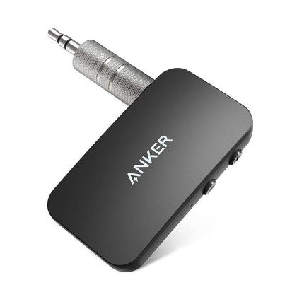 Anker Soundsync Bluetooth Receiver for Music Streaming with Bluetooth 5.0, Dual Device Connection, Handsfree Calls, 12-Hour Battery Life, Use in Car, Home Stereo, Headphones, Speakers