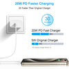 iPhone 15 Charger Fast Charging - 2 Pack 20W USB C Wall Charger Block with 6Ft Type C Cable for iPhone 15/15 Pro/15 Pro Max, iPad Pro, Air 5/4, 10th, Samsung Galaxy and Android Phone