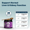 Four Leaf Rover - Liver/Kidney Supplements for Dogs | Enhance & Support Liver/Kidney Functions | Dog Kidney Support |Proprietary Blend of Organic Mushroom - 60-Day Medium Dog Supply
