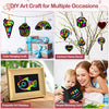 RMJOY Art-Craft Scratch Paper for Girls: Rainbow Art Drawing Paper Party Supplies Set for Kids Teen 3-12 Years Old Preschool Girl Toy Game Gift for Birthday Party Favor|Coloring Fun|DIY Project